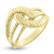 Billede af Slangering med 2 slanger, br. 15,5 mm. 8 kt. facon + 6,4 gr. (prisen er excl. guld)