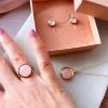 Billede af Ring calcedon 8 kt.
