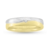 Billede af Collector 2*yderring i 14 kt. guld og 14 kt. hvidguld m. brillant