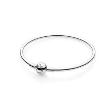 Billede af Pandora Armring sølv P-lås, 21cm