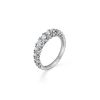 Billede af Mads Z "Crown Princess" ring 14 kt. hvidguld brillanter ialt 0,75 w/si (str 50-60)