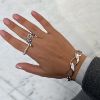 Billede af Mads Z "Crown Princess" ring 14 kt. hvidguld brillanter ialt 0,75 w/si (str 50-60)