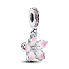 Billede af Pandora charm Kirsebærblomst m. emalje + cz