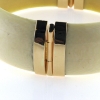 Billede af Armring elfenben med fatninger, 14 kt.