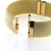 Billede af Armring elfenben med fatninger, 14 kt.