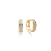 Billede af Mads Z "Rio" creoler 8 kt. guld m. zirkonia (large)