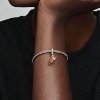 Billede af Pandora Muranoglas Bubble Tea Charm sølv