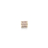 Billede af *Mads Z Black Sun 14 kt. bead m. pink safirer