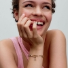 Billede af Pandora ME Anker Minicharm forgyldt metalblanding m. cz