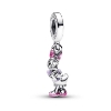 Billede af Pandora DISNEY Andersine And charm sølv m. emalje