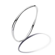 Billede af Pandora Organisk Formet armring sølv (17 cm)