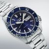 Billede af Seiko 5 Sports Automatic ur stål blå skive 42mm 10bar