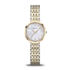 Billede af Bering Classic dameur stål gulddoublé perlemorsskive 26mm 5bar