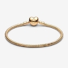 Billede af Pandora Armbånd forgyldt m. hjerte (16-23cm)