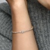 Billede af Pandora Funklende Halo Tennisarmbånd forgyldt metalblanding (16-20 cm)