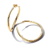 Billede af Pandora Organisk Formede creoler forgyldt metalblanding (42 mm)