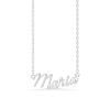 Billede af Studio Z "Name Tag - MARIA" halskæde sølv (40-45 cm)