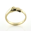 Billede af Ring massiv med råguld, Priser fra