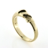 Billede af Ring massiv med råguld, Priser fra
