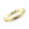 Billede af Alliancering i 14 kt. m. diamant 0,02 w/vs.