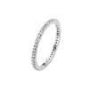 Billede af Spirit Icons Chic ring 1,5 mm. 14 karat hvidguld med 0,27 ct. w/vs str. 48-60