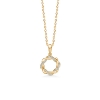 Billede af Mads Z "Twist" vedhæng 14 kt. guld m. 0,06 ct. brillanter (ekskl. kæde)