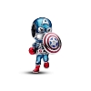 Billede af Pandora MARVEL The Avengers Captain America charm sølv m. emalje