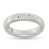 Billede af Ring med 7 brill. a 0,01 w/vs. i stjernedrys, 14 kt. hvidguld  str. -59