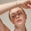 Billede af ENAMEL Copenhagen Lola Copper armbånd forgyldt sølv m. emalje (15 + 4 cm)