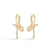 Billede af Mads Z "Miss Butterfly" øreringe 14 kt. guld m. 0,17 ct. W.SI