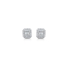 Billede af Mads Z "Elizabeth" ørestik 14 kt. hvid guld. m. 0,36 ct. W.SI