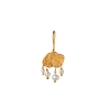 Billede af *STINE A Big Golden Splash Elegant Pearls ørering forgyldt sølv (1 stk)