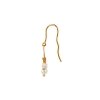 Billede af *STINE A Big Golden Splash Elegant Pearls ørering forgyldt sølv (1 stk)