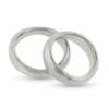 Billede af Vielses/forlovelses ringe bølget, massive  14 kt. hvg.