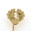 Billede af Fængselforbundet FF, 25 års emblem, stiknål med nålesikring 925s. forgyldt