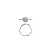 Billede af STINE A Vintage Shell ring sølv m. cz (str. 52-56)