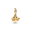 Billede af Pandora Selvlysende Ildflue charm forgyldt metalblanding