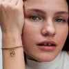 Billede af Pandora Selvlysende Ildflue charm forgyldt metalblanding