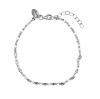 Billede af Aqua Dulce Marisol armbånd sølv (17 + 3 cm)