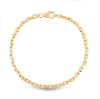 Billede af BNH armbånd anker facet 2,8mm i 8 kt.