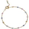 Billede af ENAMEL Copenhagen Lola Lolly armbånd forgyldt sølv m. emalje (15 + 4 cm)