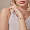 Billede af ENAMEL Copenhagen Lola Lolly armbånd forgyldt sølv m. emalje (15 + 4 cm)