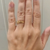 Billede af Ring bismark led 14 kt.