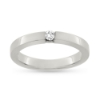Billede af Alliancering 0,08 w/vs. 14 kt. hvidguld