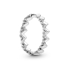 Billede af *Pandora ring sølv "Frihåndshjerter" str. 54