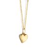 Billede af Spirit Icons Heart halskæde 14 karat , 45 cm.  