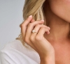 Billede af Spirit Icons Romance ring forgyldt sølv synt. zirkonia str. 48-60