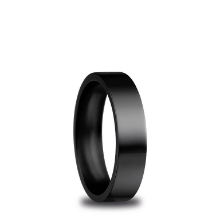 Billede af Bering ring Arctic Symphony inderring bred sort keramik str. 57 (6)