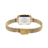 Billede af Bering Classic dameur kvadratisk stål gulddoublé 20mm safirglas 3ATM