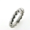 Billede af Ring kugler hele vejen rundt, massiv, str. -59. isat brill. 0,03 w/pi. 925 s.